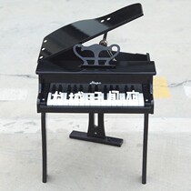 German 30-key piano electric piano parent-child restaurant childrens triangle vertical wooden educational music enlightenment toy