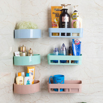 Punch-Free Wall Wall bathroom toilet rack toilet toilet toilet toilet table Wall sticky storage shelf