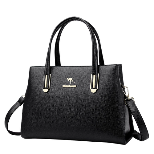 Кенгуру, модная сумка через плечо, из натуральной кожи