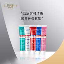 Lanifangke 3D dazzling white fresh fragrance baking soda clean mouth fresh breath toothpaste optional L1