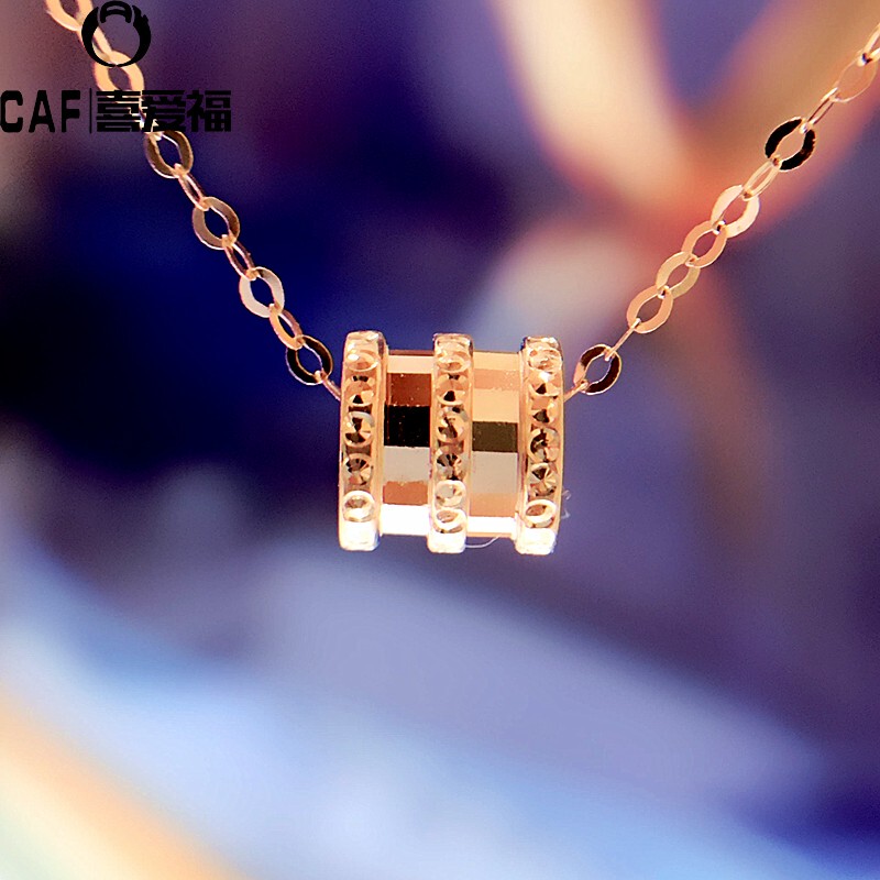 Pure Russian 585 Purple Gold Bracelet, Colored Gold Necklace for Women, New Rose Gold Small Waist Chain Set, 14K Gold Clavicle Chain Pure Russian 585 Purple Gold Bracelet, Colored Gold Necklace for Women, New Rose Gold Small Waist Chain Set, 14K Gold Clavicle Chain