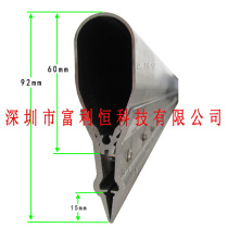 Double - layer Scraper Handprinted Scraper Handle Separate Scraper Handle Aluminum Scraper Handle Ink Scraper Knife