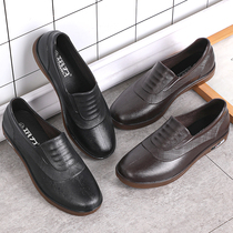 Fashion warm water shoes site mens non-slip wear-resistant rain shoes cattle tendon bottom low-help work chef shoes waterproof rubber shoes