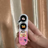 Розово-белый градиент [Wow Crayon Shin-chan]