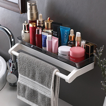 Bathroom Shelve Wall Wall-mounted Free Hair Towel Rack Toilet Appliance Wash Terrace Toilet Wall Drain Containing Shelf