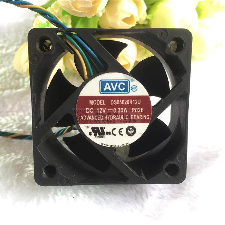 New AVC 5020 DS05020R12U DC12V 0 30A PWM automatic temperature control fan