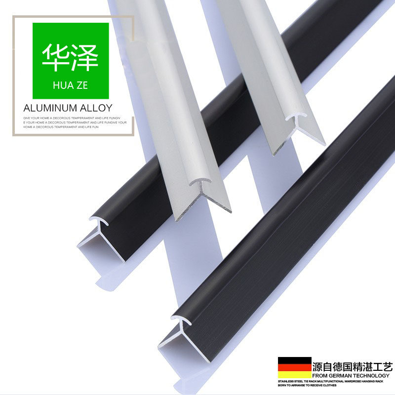 Collection Side Strip Tile Anticollision Protection Strip Closing wrapping strip sealing edge strip Layering Aluminum Alloy metal strip Protective Wall Wall line UV