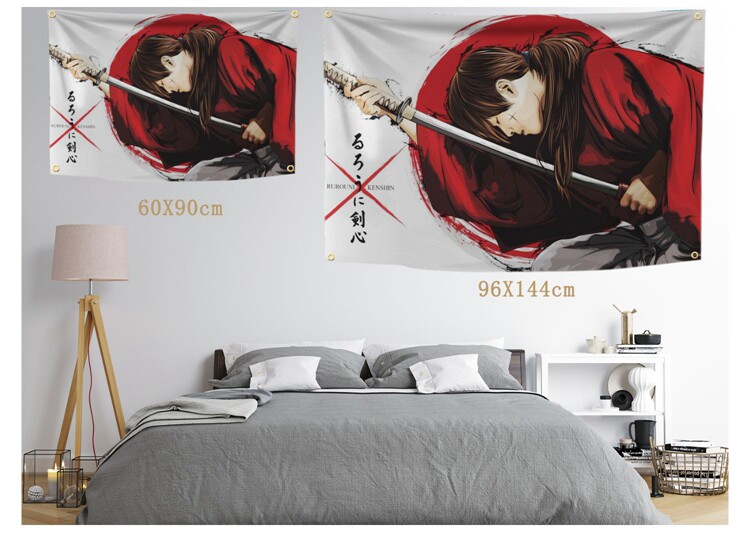 Гобелен 美国歌手 kanye 侃爷 室内免打孔挂画 可洗环保背景墙装饰