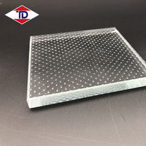 Special shield anti-slip glass Eight-character pattern laminated tempered floor tiles Stairs Attractions Plank Road Sky Realm