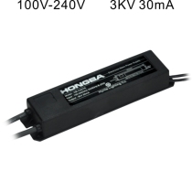Hongba HB-C02TE electronic neon light transformer high frequency high voltage ballast power supply load 3KV 30mA