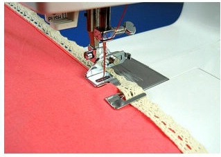 Brother Butterfly Heavy Duty Electric Sewing Machine Lace Trim Fabric Splicing Elastic Fabric Lace Elastic Band Presser Foot Brother Butterfly Heavy Duty Electric Sewing Machine Lace Trim Fabric Splicing Elastic Fabric Lace Elastic Band Presser Foot