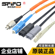 Industrial grade FC plastic fiber optic LC connector SC connector SMI jumper POF Diameter 1 0*2 2mm Cable volt