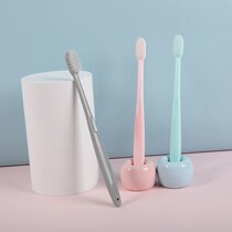 Day-style macaron toothbrush bacteriostatic fine soft gross domestic adult male and female combined with 10 home toothbrush family clothes