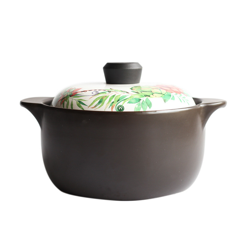 Japanese ceramic casserole stew soup household gas small casserole soup rice with rice, rice, such as special sand pot