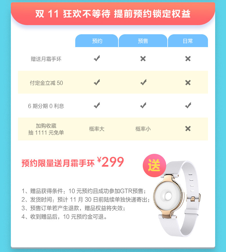 小米生态链 华米 GTR智能手表 带NFC功能 图3