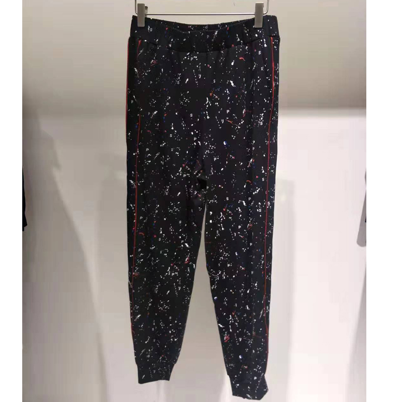 Silk Road Psalm 2019 Spring New Casual Sports Sports Slim Slim Beamed Quần Harem 6C39120200 - Quần Harem quần bò nữ đẹp
