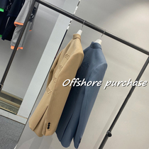 we11done 20fw early autumn new product welldone GD with the same embossed logo suit jacket