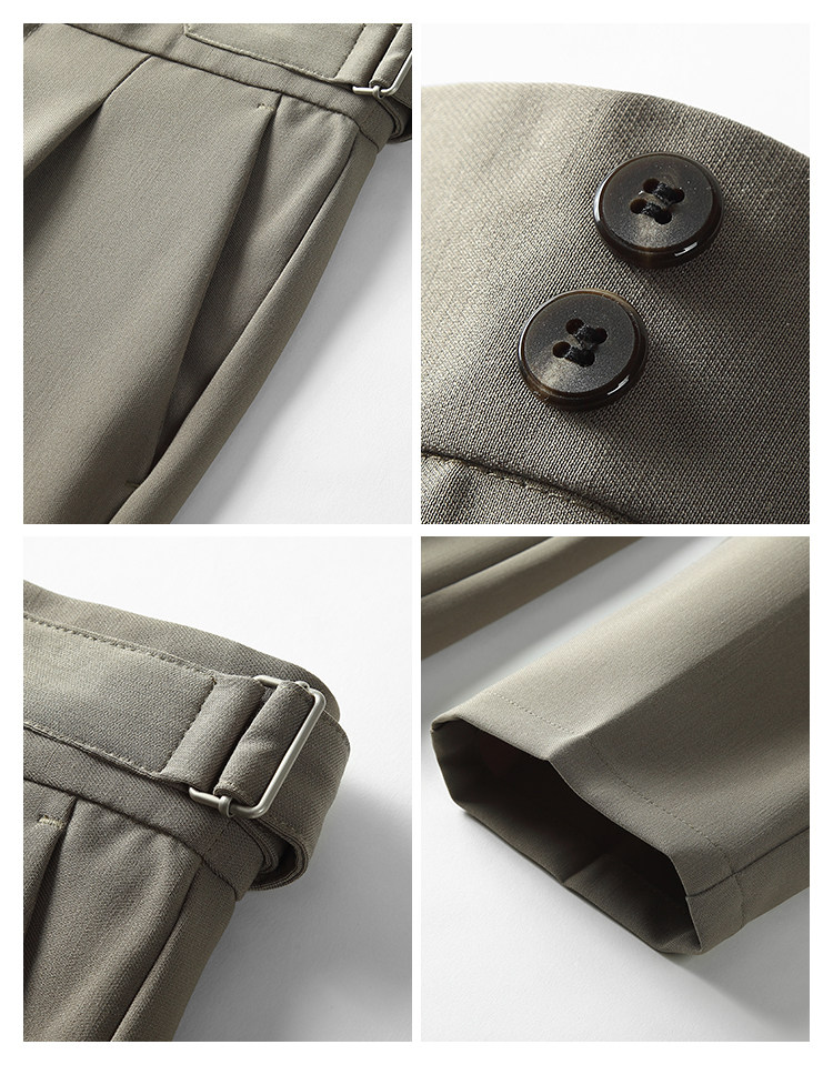 Неаполь небольшой брюки мужской свободный продвинутый драпировка девять очков весна талия случайный 𫔮 прямо костюм брюки 