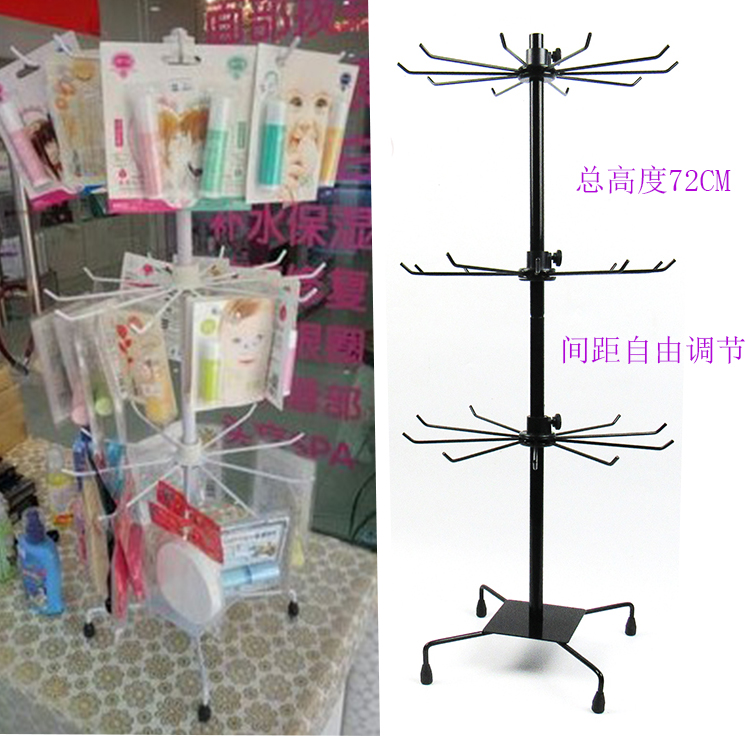 Ornament Show Shelf Rotary Jewelry Exhibition Rack Necklace Show Rack Necklace Rack Earrings Small Ornament Shelf