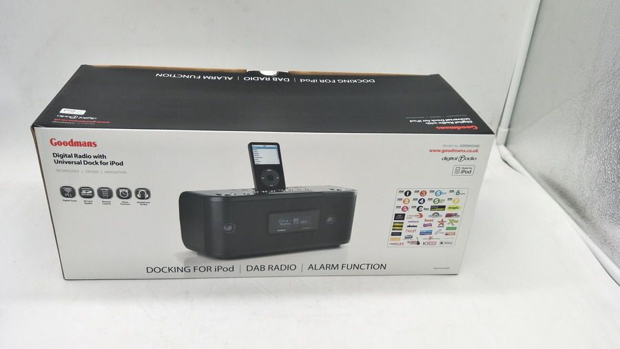 German good people's brand bell-controlled radio DAB radio SD card dual horn megaphone remote control