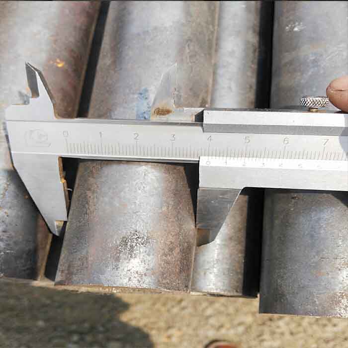 No. 45 steel pipe seamless round iron pipe inner diameter 15mm outer diameter 40mm wall thickness 12 5mm small caliber thick wall pipe