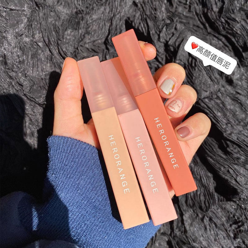 French orchid lip mud velvet matte matte lip glaze long-lasting non-fading, non-stick cup, non-fading, big-name lipstick women