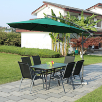 Outdoor table and chair courtyard outdoor balcony outdoor leisure table and chair combination garden terrace wrought iron table and chair waterproof sunscreen