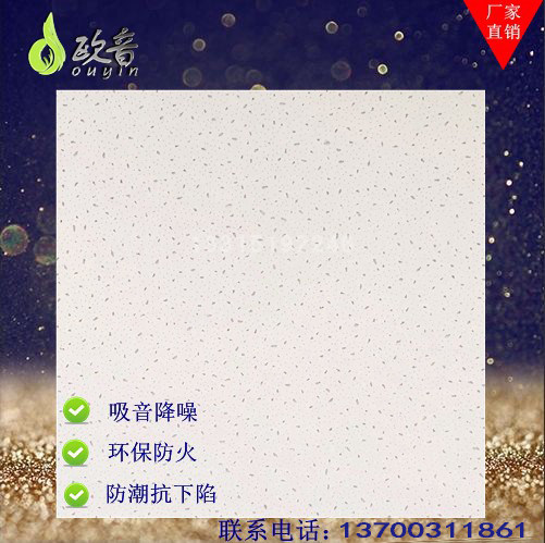 Sound-proof cotton board sound-absorbing ceiling wall absorption and sound insulation plant decorated by EuroYing recommended