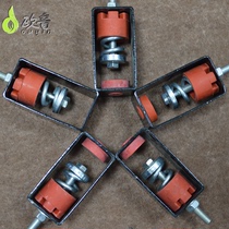 Shock absorbers ceiling CEILING KTV HOME CINEMA SOUND WALL U TYPE SOUNDPROOF RED SILICONE LIGHT STEEL KEEL GROUND FLOOR