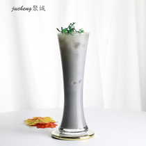 ins net red coffee hall cold drinks cups juice cups drinks cups bubble water glasses girl hearts high face value glass cups