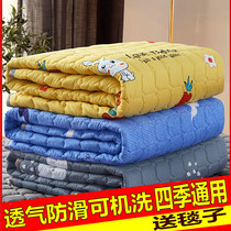 Thin mattress upholstered bedding Double Bed Bedding 1 8m Bed Protection Cushion Back 1 35 m 1 2 5 8 Winter Summer Dual