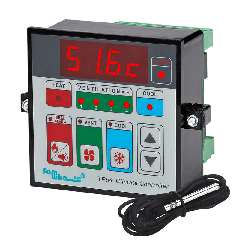 Samwha-Dsp Tp54 4-Step Ventilation and Temperature Controller with Ntc Sensor