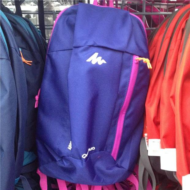 Túi đeo chéo Decathlon túi xách thông thường 10L du lịch siêu nhẹ siêu nhẹ mini ba lô nhỏ đi học balo du lịch nam
