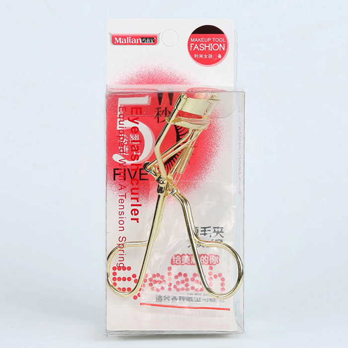 Automatic batch Marian stainless steel large wide angle eyelash curler eyelash curler free replacement plastic pad