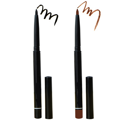 Automatic Wholesale Flex Swivel Eyeline Pen Brow waterproof sweaty black deep light coffee brown grey