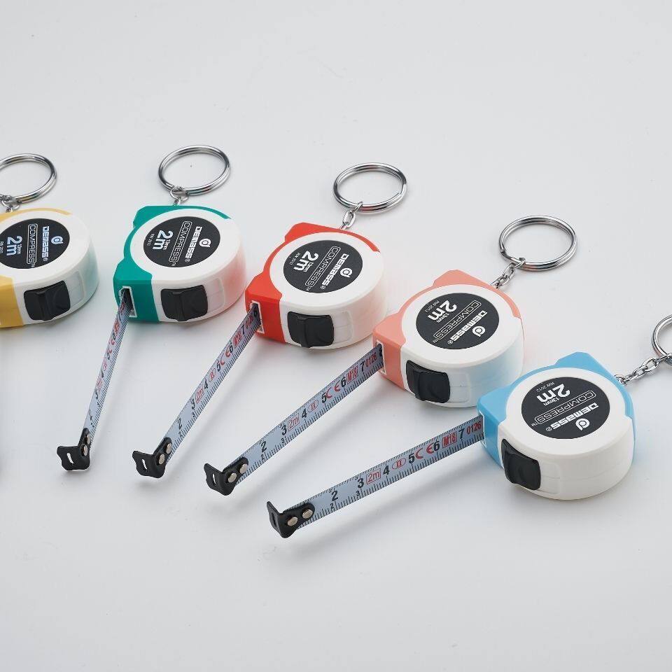 Anxin mini steel tape measure cute portable woodworking multi-functional engineering wear-resistant measurement household soft ruler steel ruler