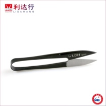 Lida Line Yarn Scissor G113 stainless steel one-piece plated titanium black wire head small scissors