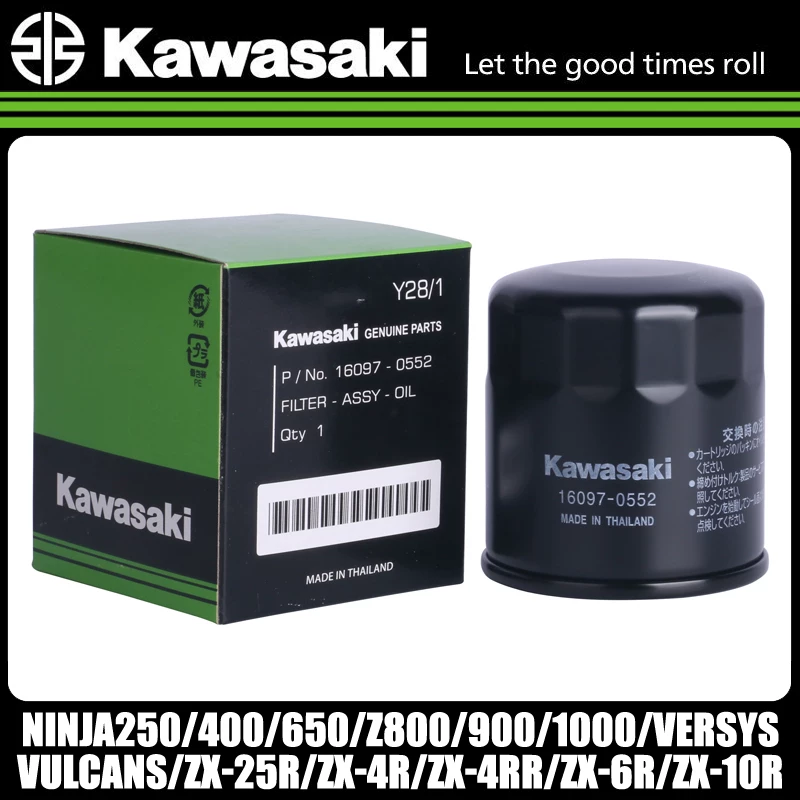 Оригинальный фильтр для мотоцикла Kawasaki Ninja400/500/650/Z900/1000/ZX4R/6R/10R/H2