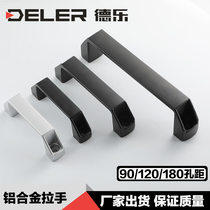 Thimida LS522 aluminium square handle square alloy cabinet door aluminium square handle Chinese handle L90L120L180
