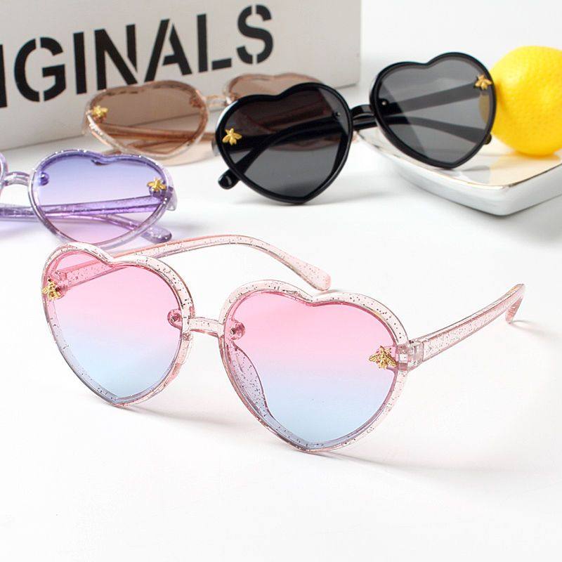 Children's glasses cute sunglasses male and female child foreign air toddler sunglasses baby anti-ultraviolet eye care kid eyes-Taobao