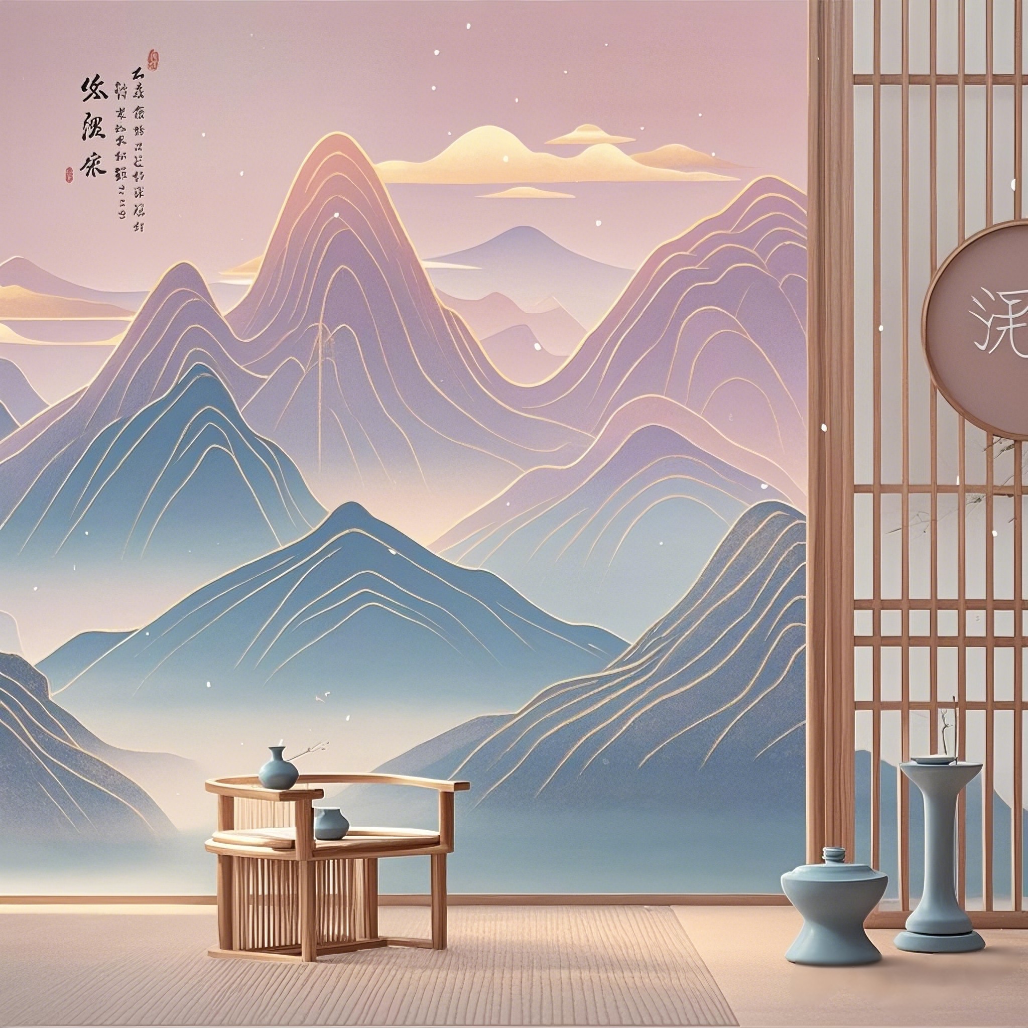 霞栖琦境生活馆的LOGO