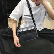 Men and women with portable single shoulder diagonal satchel Outdoor Tourism Leisure waterproof oxford Bhorizontal square camouflated satchel