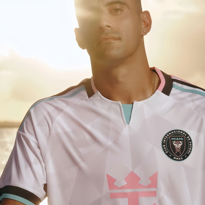 New Miami Jersey 2627 Away Fashion Jersey No. 10 Messi No. 5 Casemiro No. 7 De Paul
