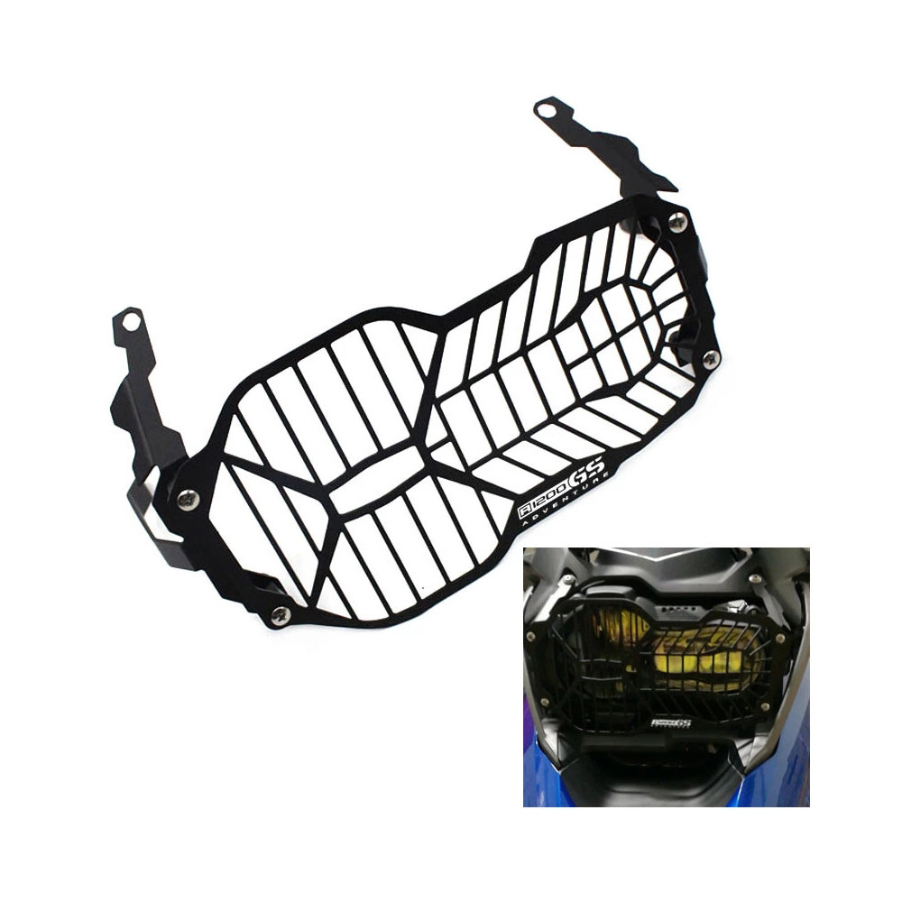 Suitable for BMWR1200GS R1250GS 13-21 modified headlight bed bag headlight protection net