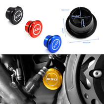 Motorcycle accessories CNC aluminum alloy frame hole cover Oil screw Yamaha Tmax 530 2005-2016