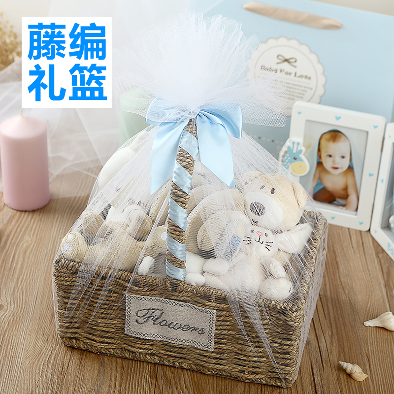 Mùa thu đông mùa đông nam nữ quần áo trẻ em trăng tròn quà tặng bộ quần áo sơ sinh cotton quần áo tuổi bé đồ chơi hộp quà set quà công chúa cho bé gái