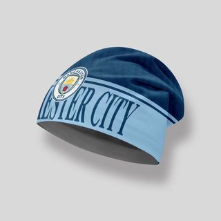 Football training hat to keep warm from the cold, winter sports fleece hood for football, champions league, premier league, manchester city team peripherals