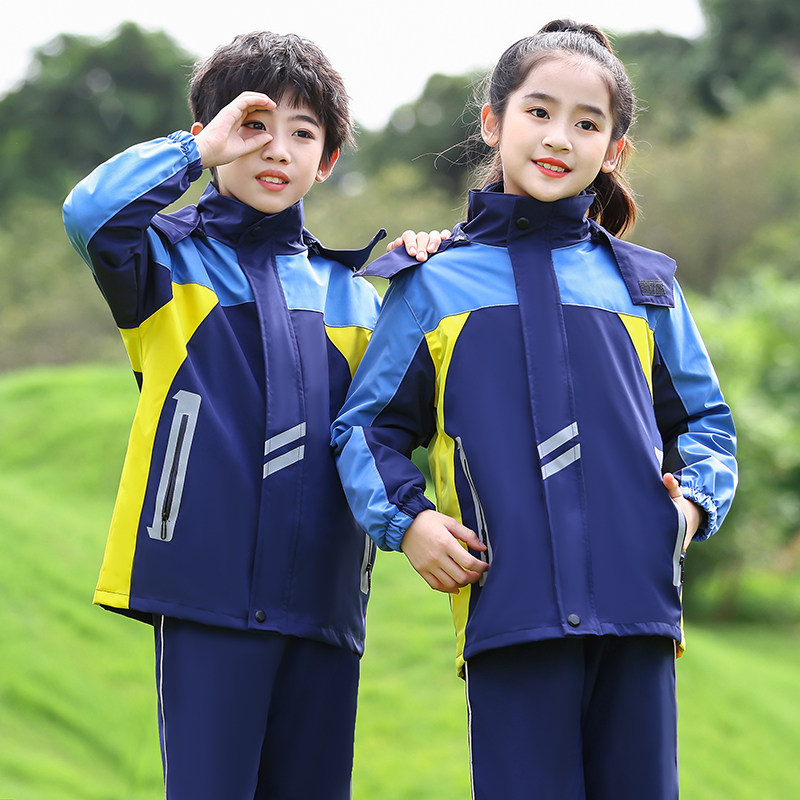 Kindergarten class uniform set high school students primary school students junior high school academic sports meeting kindergarten garden clothing autumn and winter