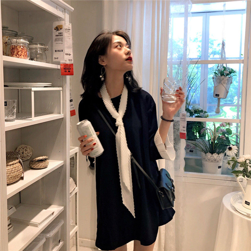 2023 New early autumn fragrance popular orange terminal first love French retro super fairy dress spring