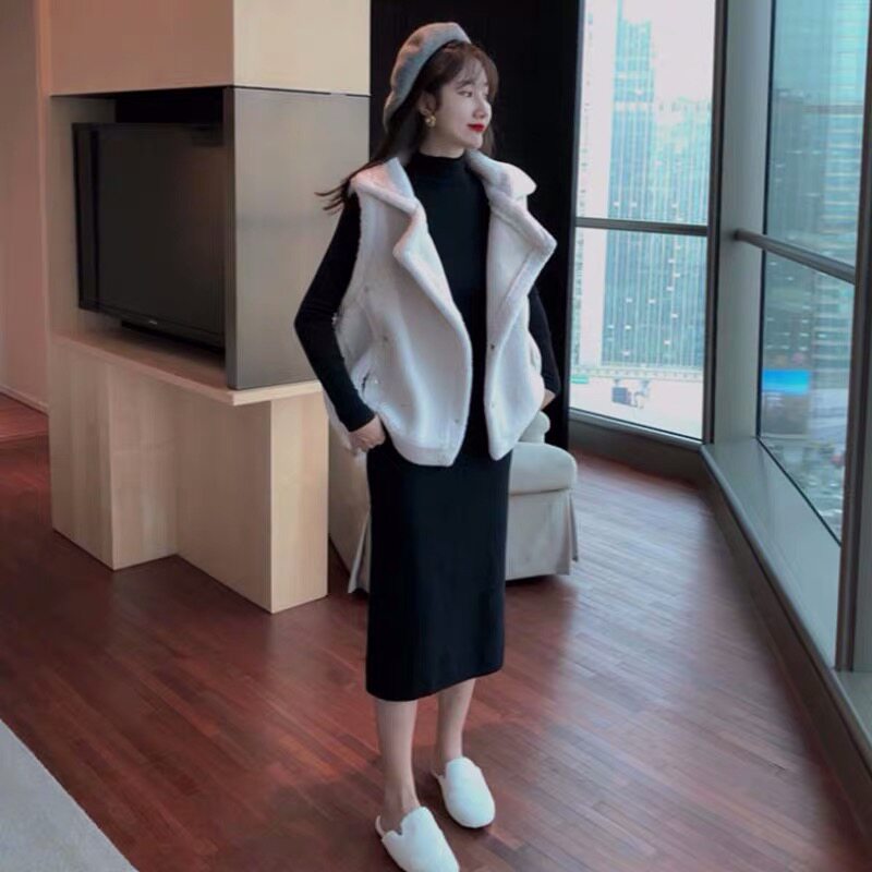 2021 The new fall women's clothing is small and lukewarm and the young girl is very small and savy and professional two style suits